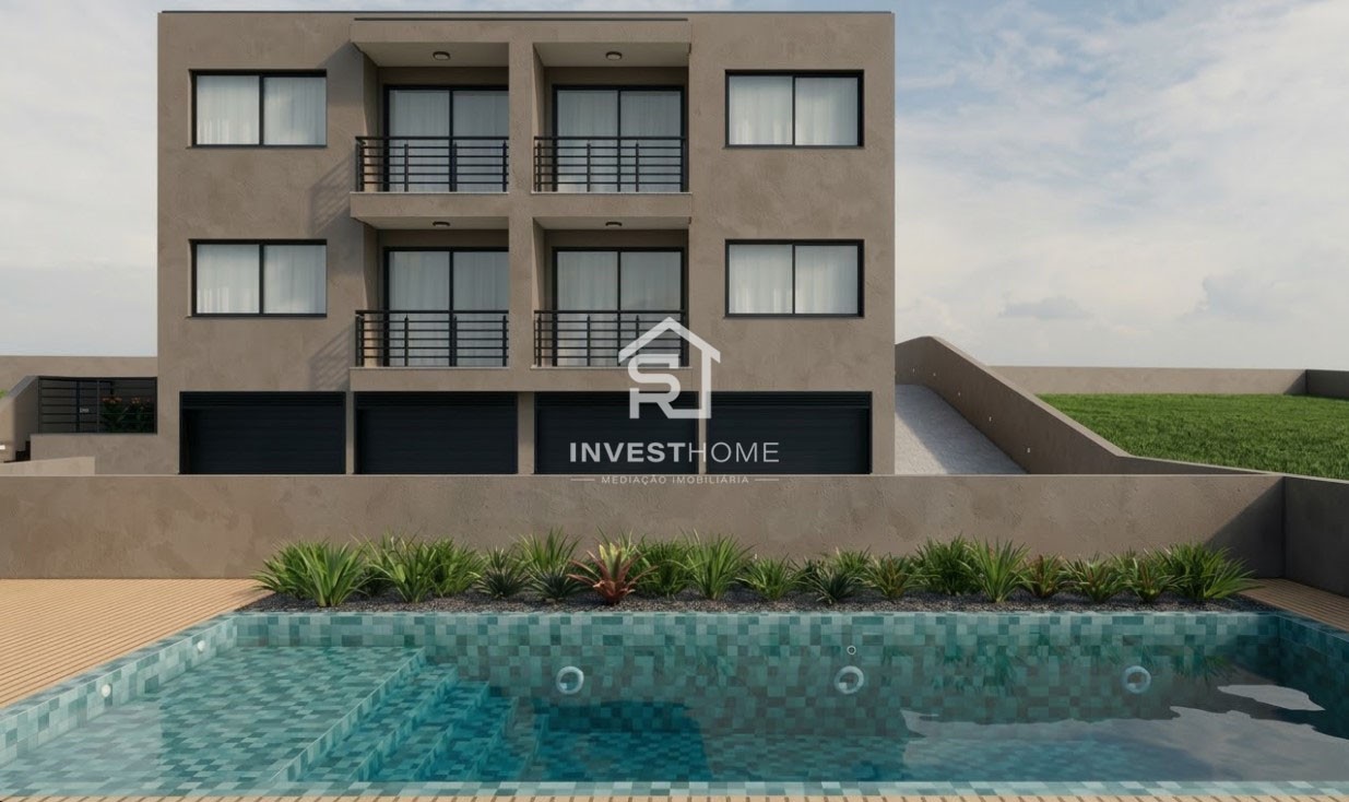 Andar Moradia T2 | Em construção | Piscina | Jardins | 2 Lugares Garagem