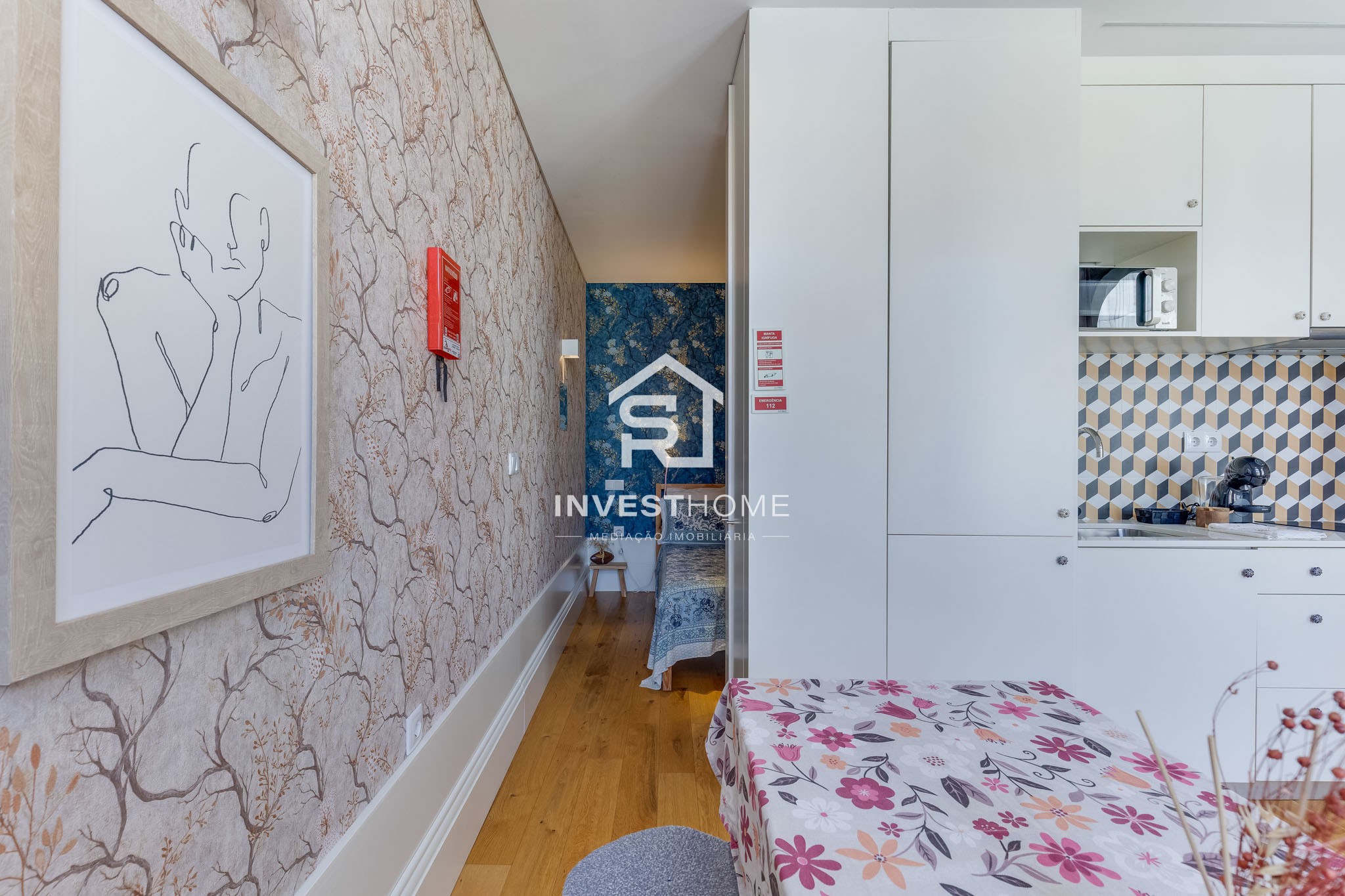 Apartamento T1 | Mobilado e Equipado | Terraço | Último Piso
