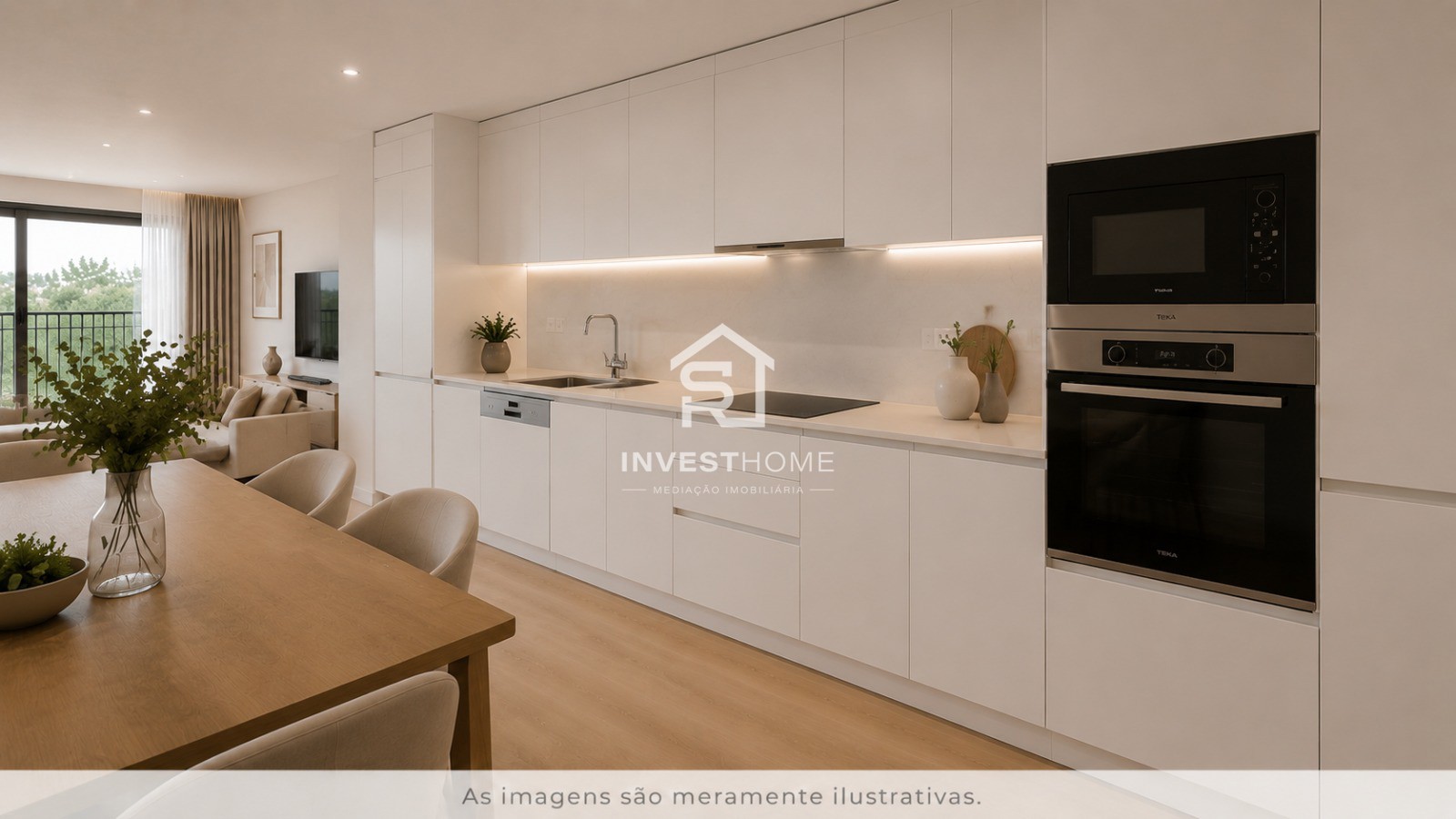 Apartamento T2 | Em construção | Varanda | Lug Garagem