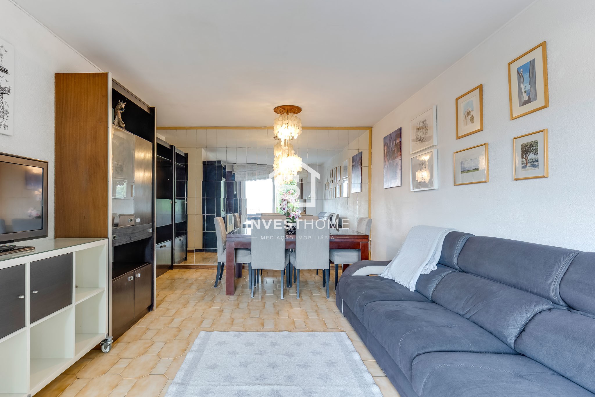 Apartamento T3 | Mobilado e Equipado | Metro | Lug Garagem
